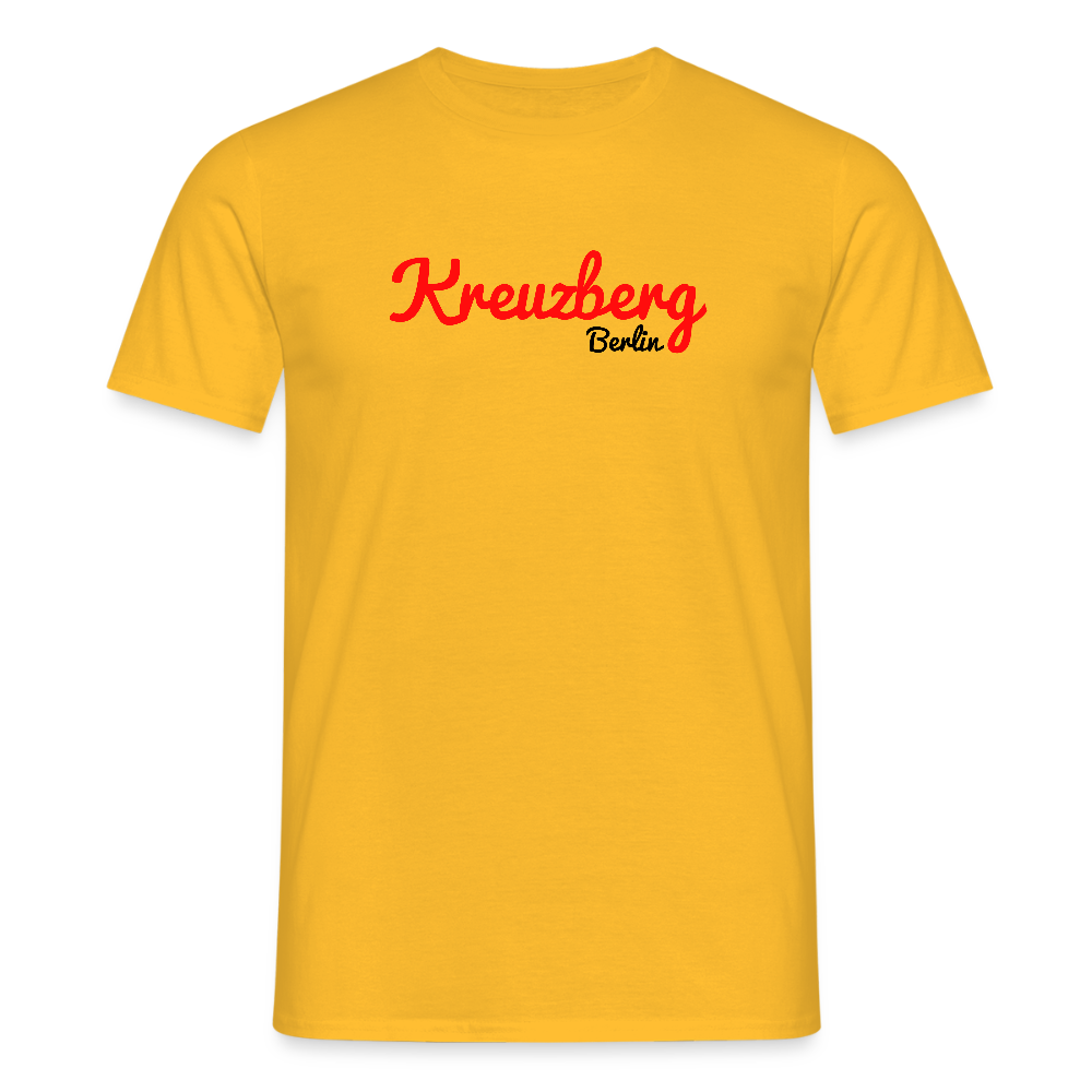 Kreuzberg Berlin - Männer Premium T-Shirt - Gelb