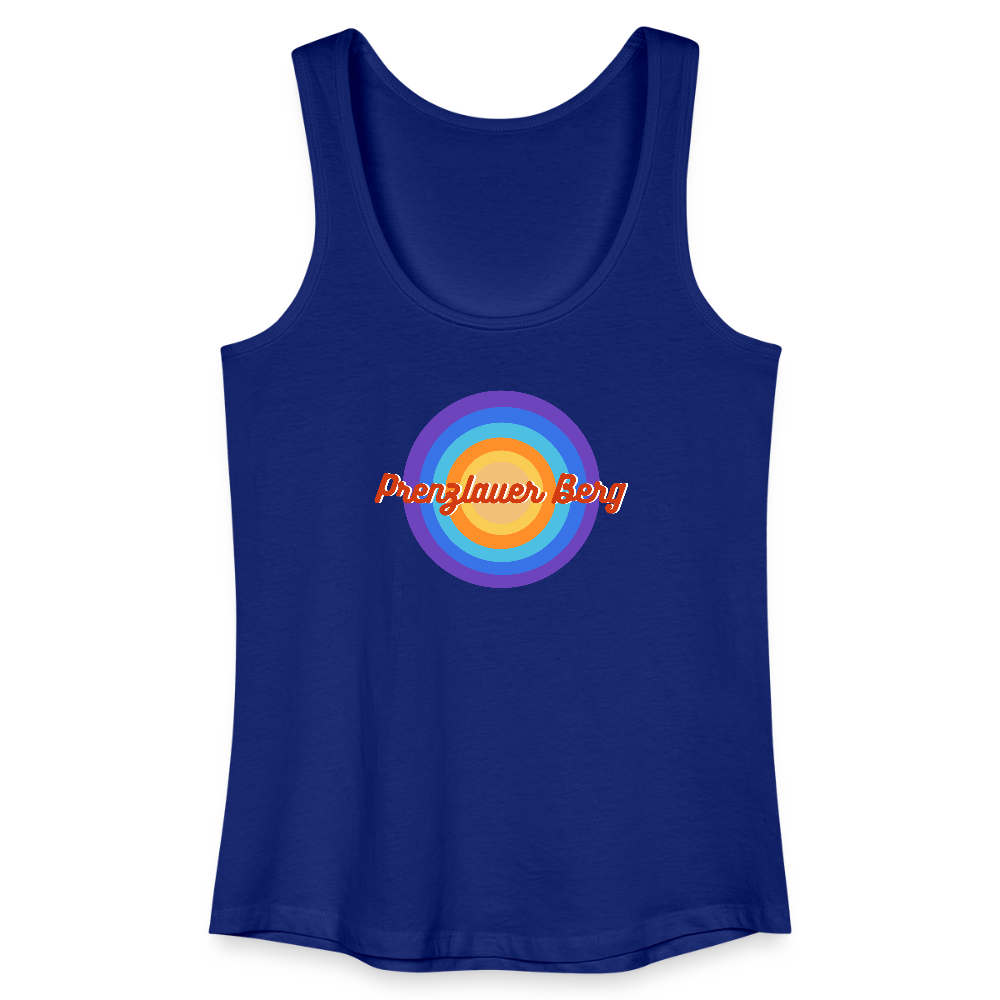 Prenzlauer Berg Retro - Frauen Bio Tank Top - Königsblau