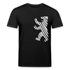 Berliner Bär im Netz - weiß - Unisex Bio T-Shirt - Schwarz