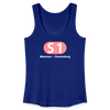 S1 - Frauen Bio Tank Top - Königsblau