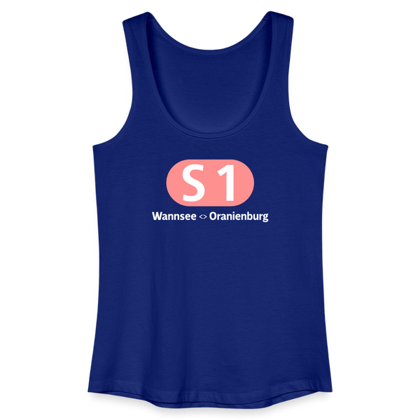 S1 - Frauen Bio Tank Top - Königsblau