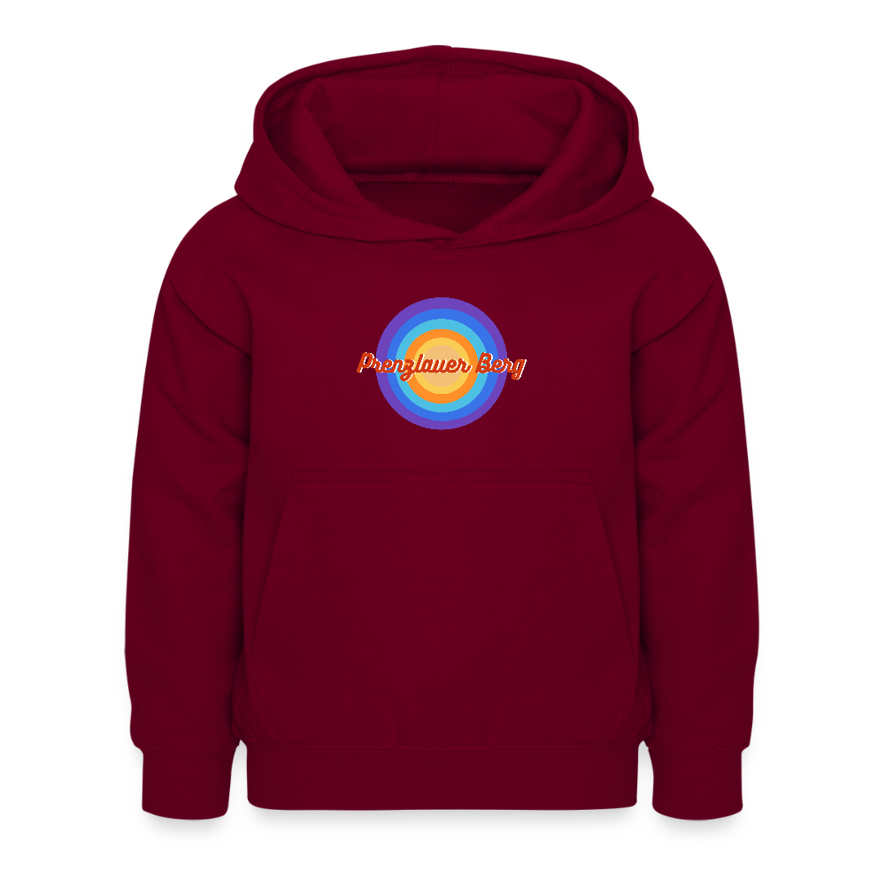 Prenzlauer Berg Retro - Kinder Hoodie - Bordeaux