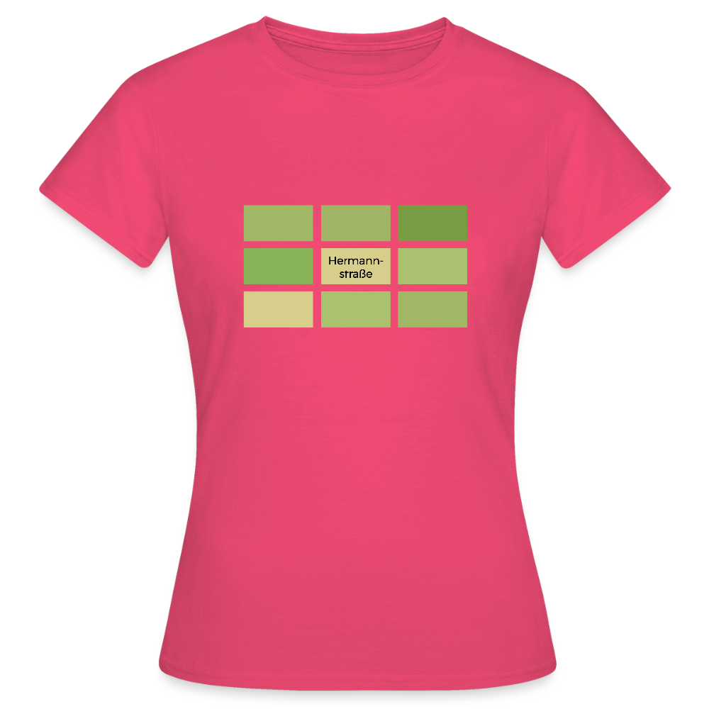 Hermanstrasse - Frauen Premium T-Shirt - Azalea