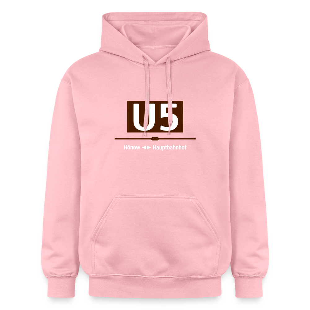 U5 - Hoodie - Hellrosa