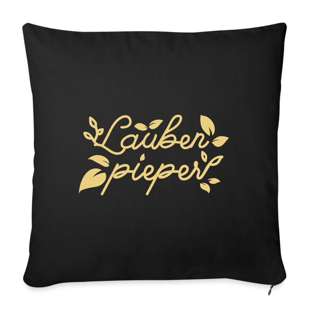 Lauben pieper - Sofakissen mit Füllung (45 x 45 cm) - Schwarz