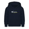 wär ick mal liejenjeblieben - Kinder Hoodie - Navy