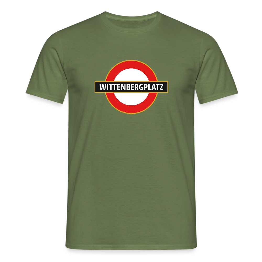 Wittenbergplatz - Männer Premium T-Shirt - Militärgrün