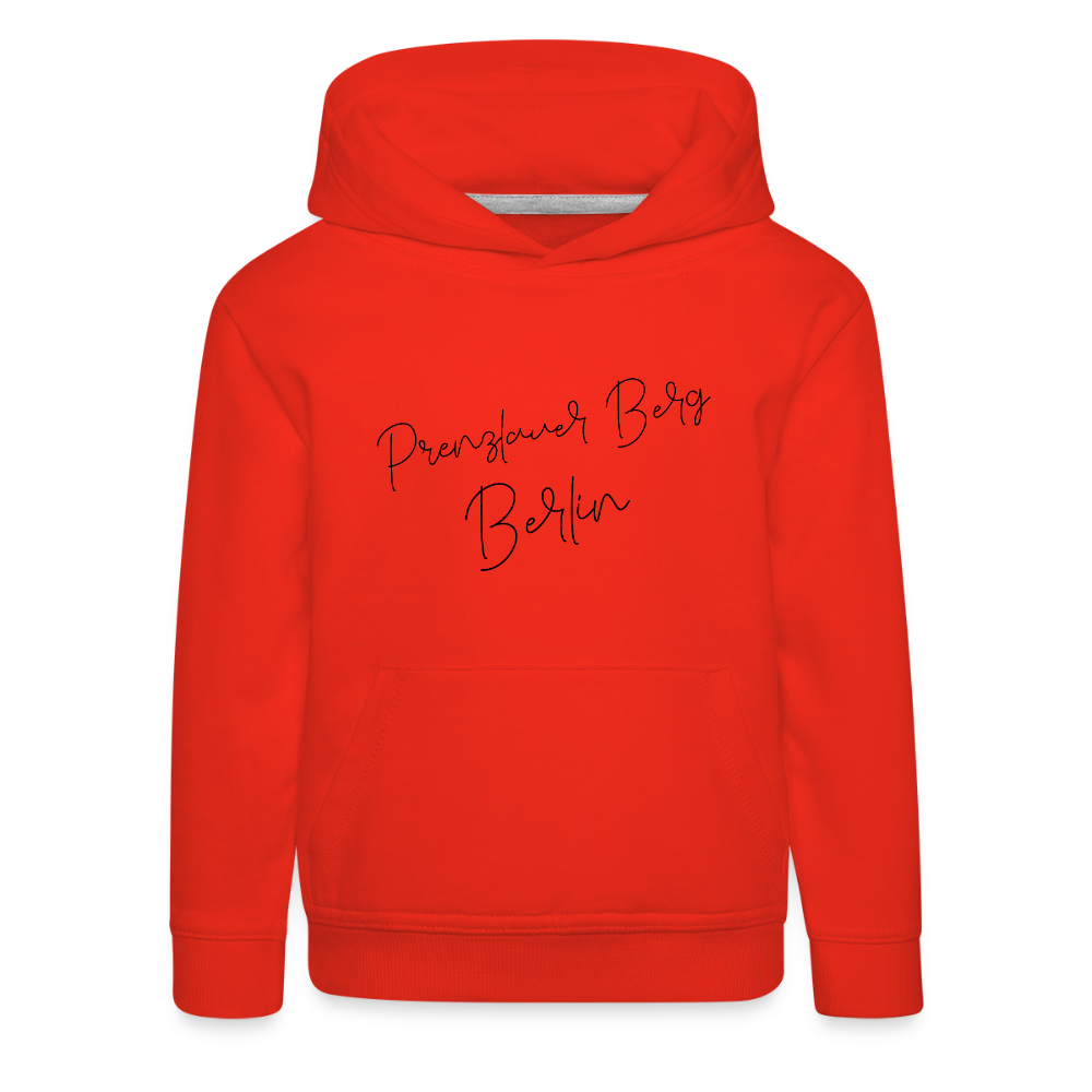 Prenzlauer Berg - Kinder Premium Hoodie - Rot