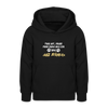 Janz Jefährlich - Teenager Hoodie - Schwarz