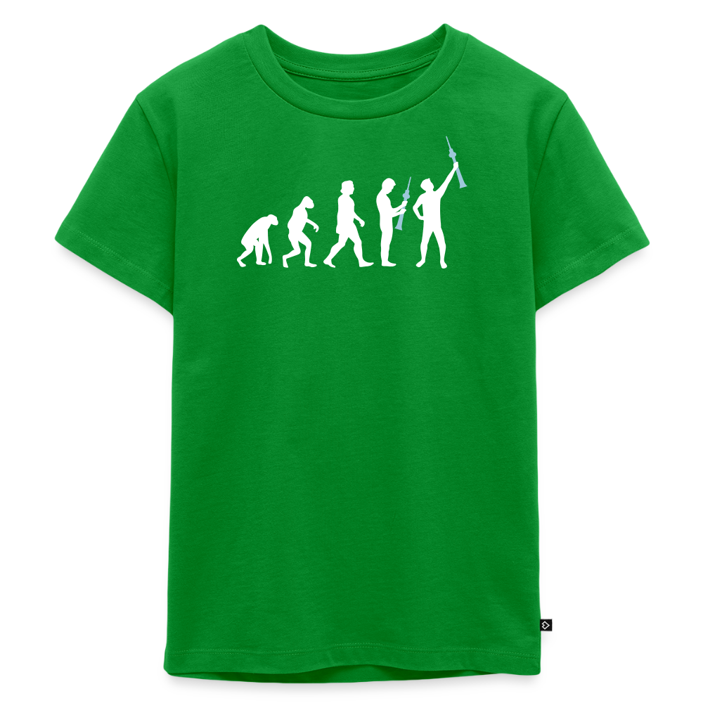 Evolution - Kinder Premium T-Shirt - Grün