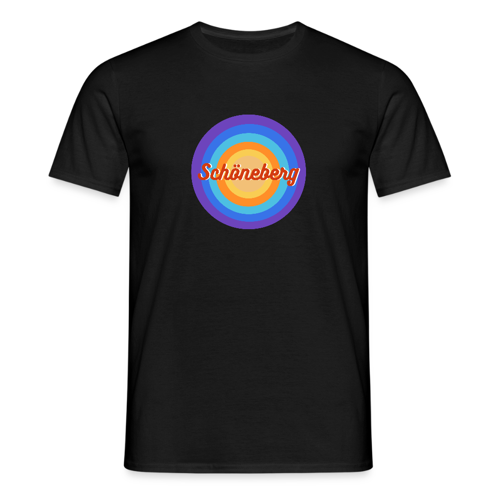 Schöneberg retro - Männer Premium T-Shirt - Schwarz