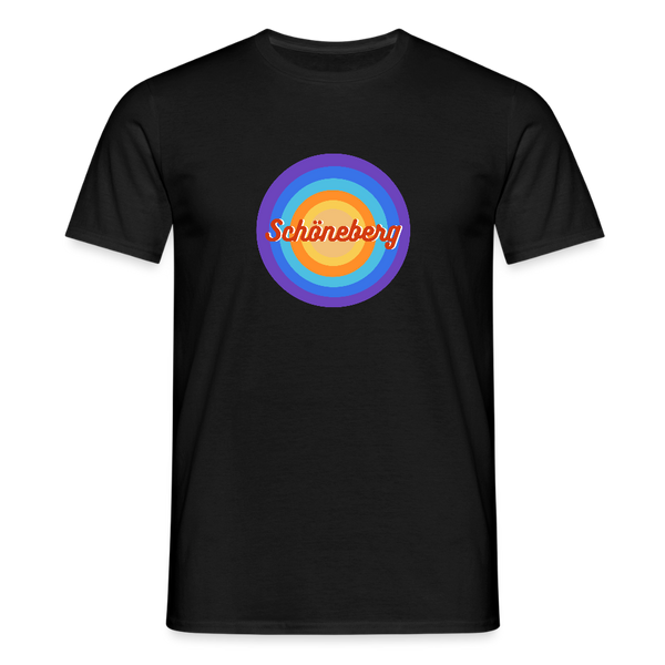 Schöneberg retro - Männer Premium T-Shirt - Schwarz