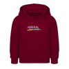 Echt jetzt? Nich du schon wieda... - Kinder Hoodie - Bordeaux