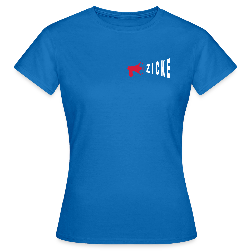 Zicke - Frauen Premium T-Shirt - Royalblau