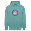 Tempelhof Retro - Unisex Hoodie - Pastelltürkis