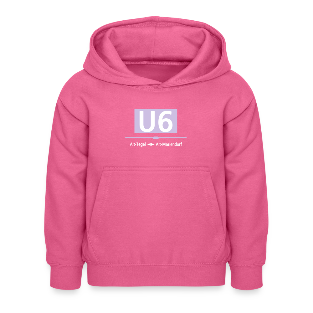 U6 - Kinder Premium Hoodie - Pink
