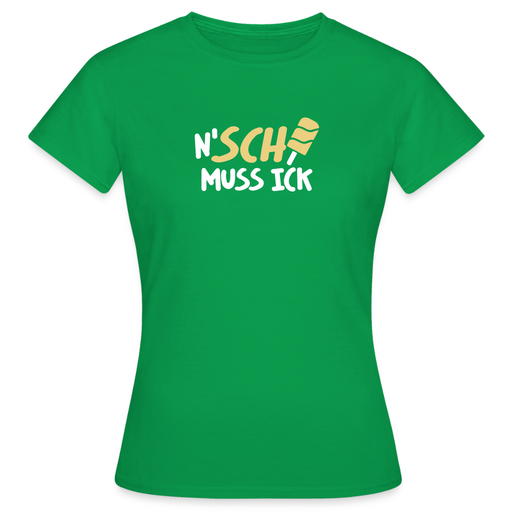 N'SCH... MUSS ICK - Frauen Premium T-Shirt - Kelly Green