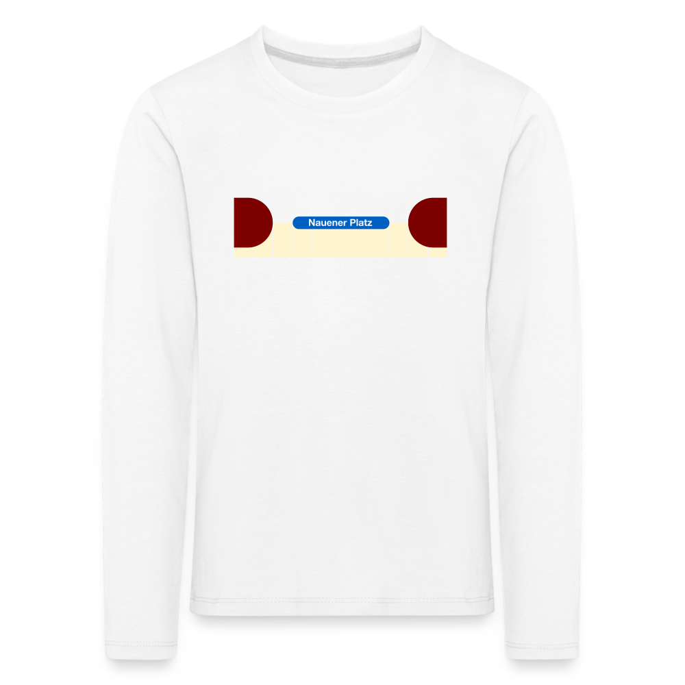 Nauener platz - Kinder Langarmshirt - Weiß