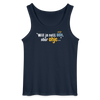 Will ja nett sein, aber ohje... - Männer Tank Top - Navy