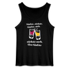 Säufste - Männer Tank Top - Schwarz