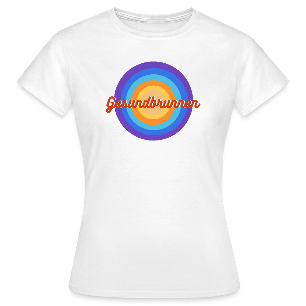 Gesundbrunnen Retro - Frauen Premium T-Shirt - Weiß