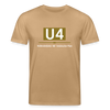 U4 - Unisex Bio T-Shirt - Karamell