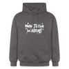 Mehr Jlitzer im Alltag! - Hoodie - Dunkelgrau