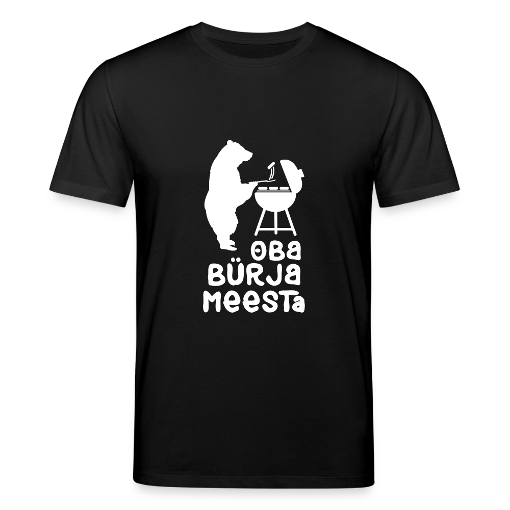 Bürjameesta - Unisex Bio T-Shirt - Schwarz
