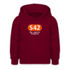 S42 - Kinder Hoodie - Bordeaux