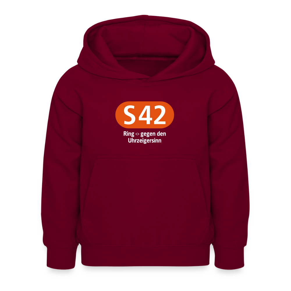 S42 - Kinder Hoodie - Bordeaux