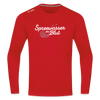 Spreewasser im Blut - Männer Sport Langamshirt - Rot