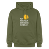 Ick knutsch dir Sonne! - Hoodie - Militärgrün