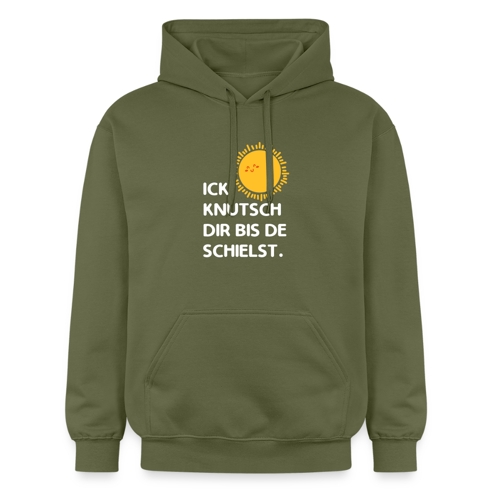 Ick knutsch dir Sonne! - Hoodie - Militärgrün