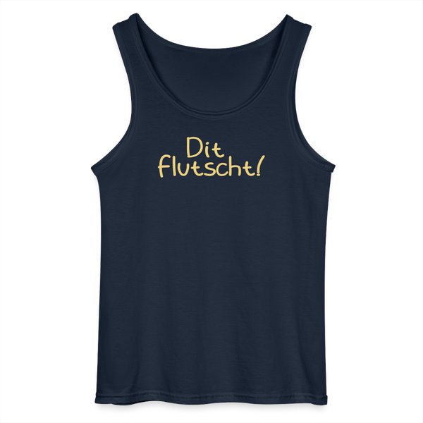 Dit flutscht! - Männer Tank Top - Navy