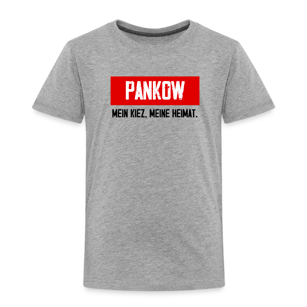 Mein Kiez meine Heimat - Kinder Premium T-Shirt - Grau meliert