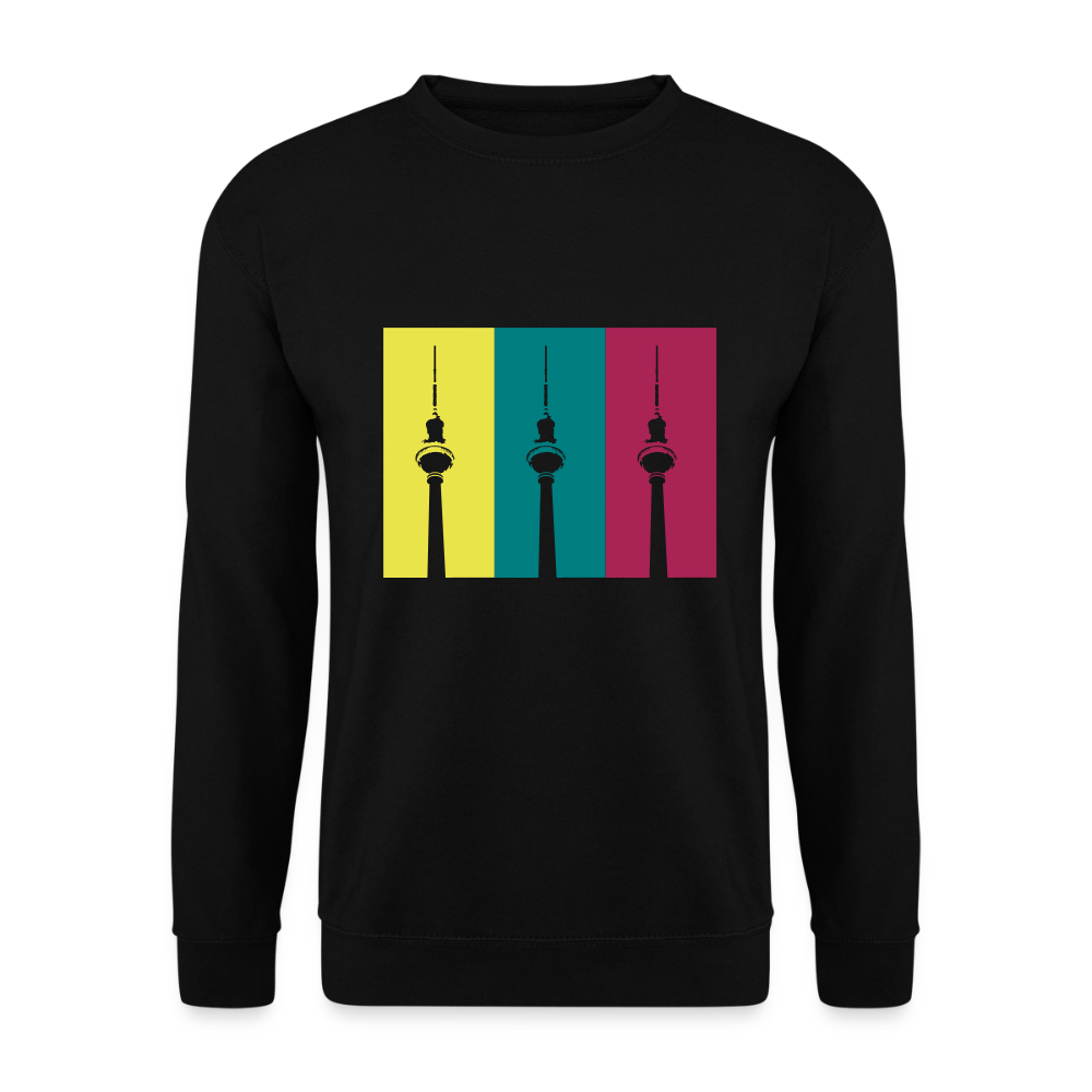 Berlin Retro - Unisex Pullover - Schwarz
