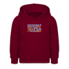 d.b.d.d.h.k.P - Kinder Hoodie - Bordeaux