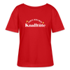 Knalltüte - Relaxed Rundhals Frauen Bio-T-Shirt - Rot