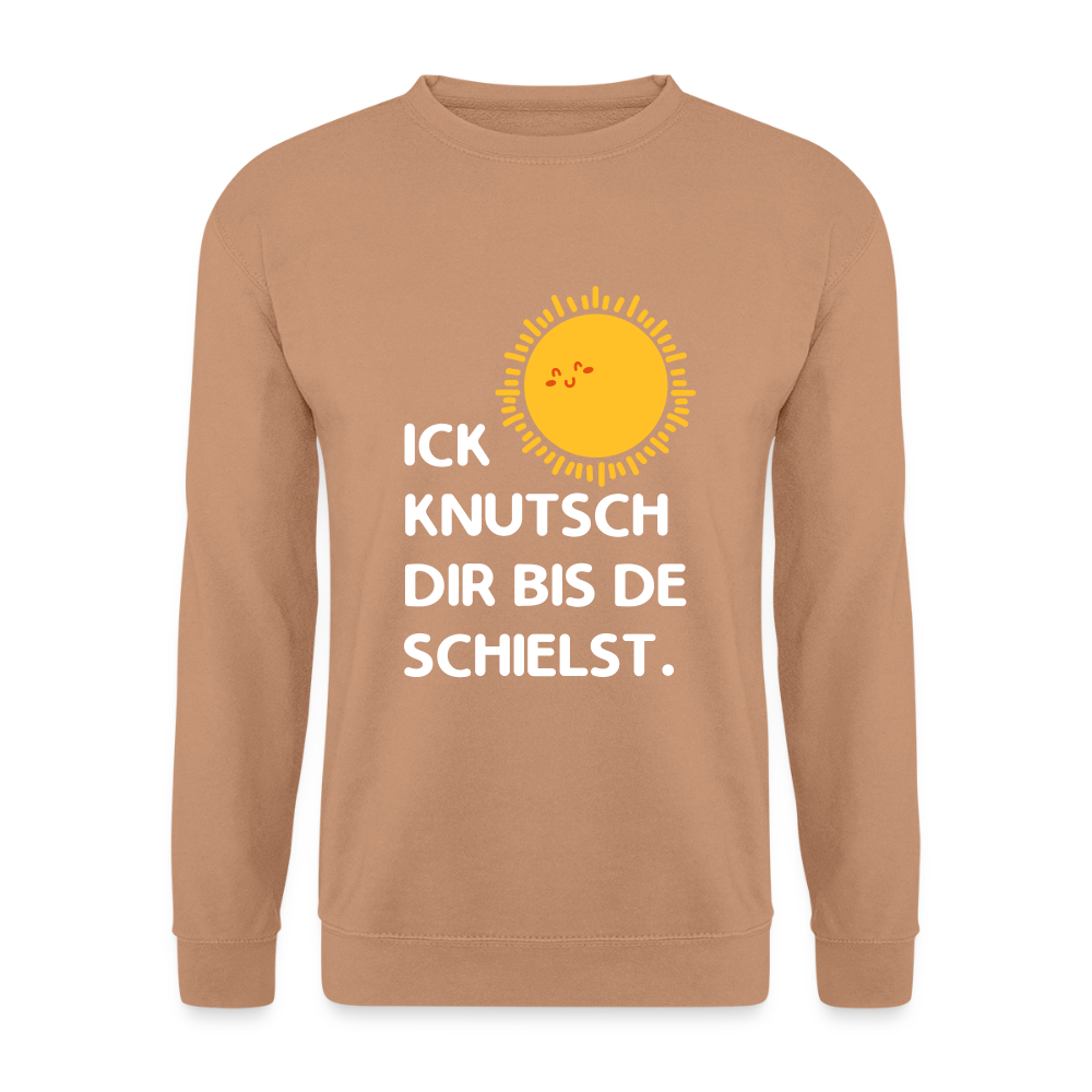 Ick knutsch dir Sonne! - Unisex Pullover - Mocca