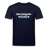 Mein biologischer Hund. - Unisex Bio T-Shirt - Navy