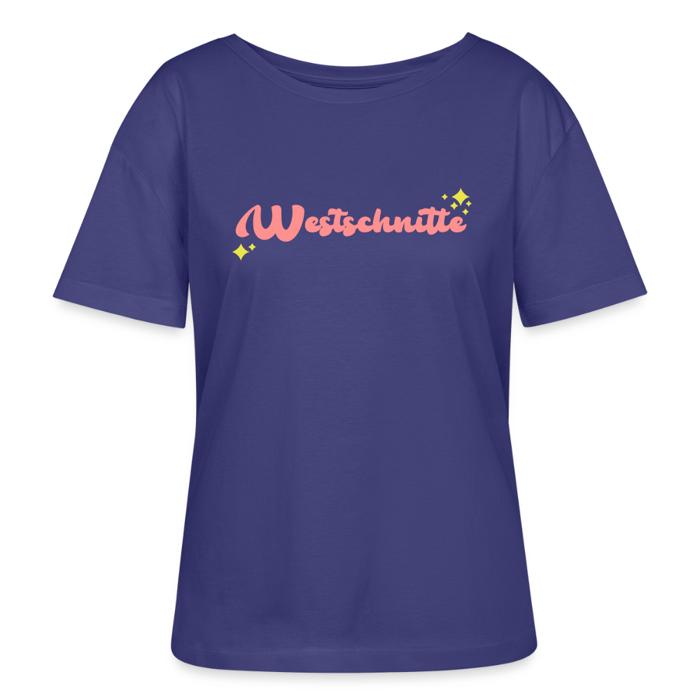 Westschnitte - Relaxed Rundhals Frauen Bio-T-Shirt - Dämmerung