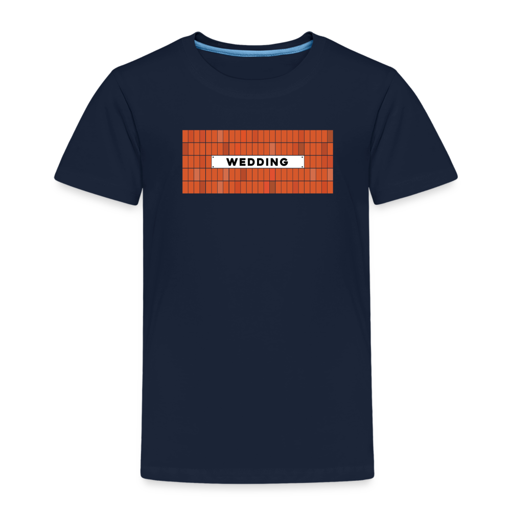 Wedding - Kinder Premium T-Shirt - Navy