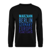 Marzahn Planet Earth - Unisex Pullover - Schwarz