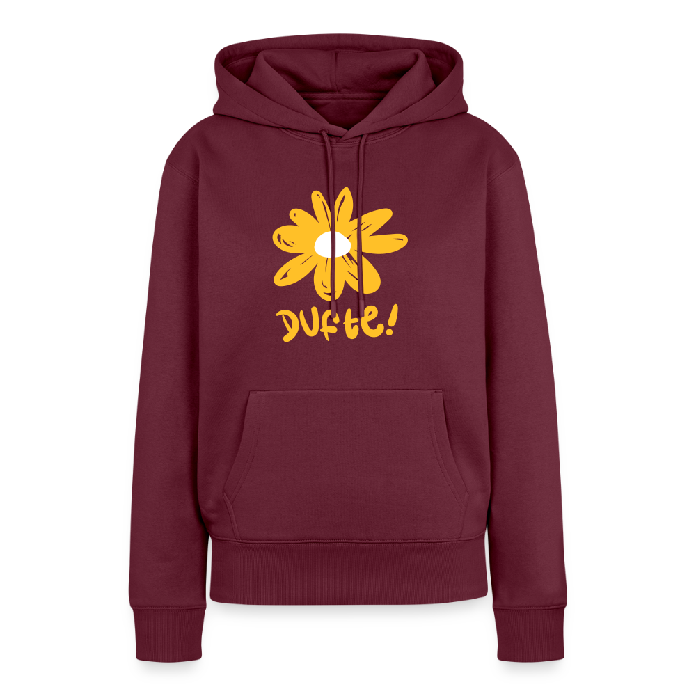 Dufte - Frauen Premium Hoodie - Burgunderrot