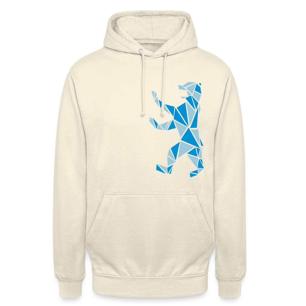 Berliner Bär Geometrie - Unisex Hoodie - Vanille-Milchshake