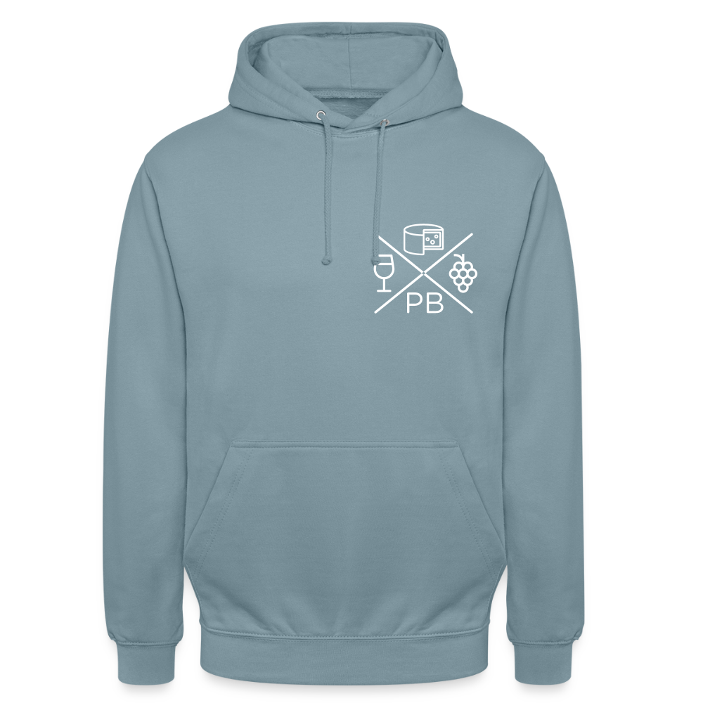Prenzlauer Berg Kiez - Unisex Hoodie - Nebelblau