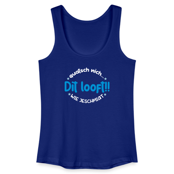 Dit Looft! - Frauen Bio Tank Top - Königsblau
