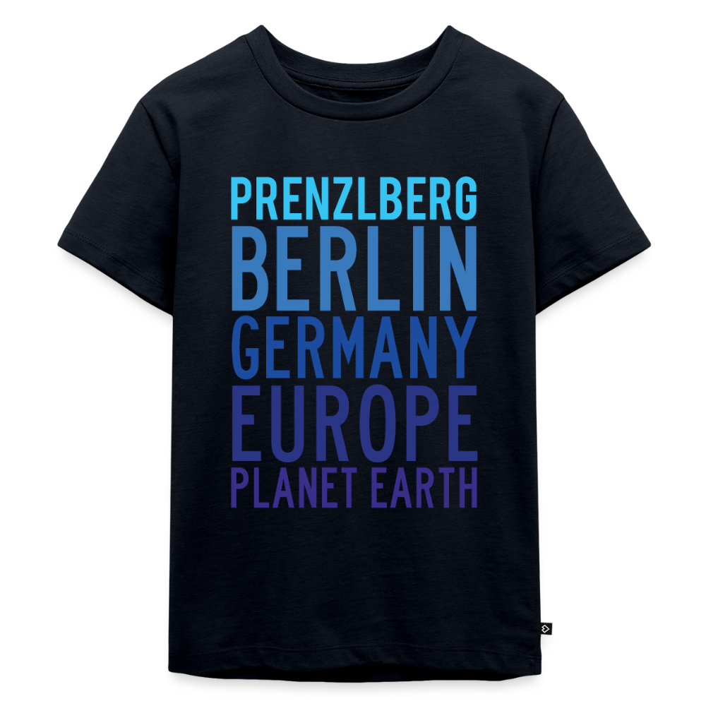 Prenzlberg - Planet Earth - Kinder Premium T-Shirt - Navy