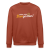 Leben, keen Biergarten! - Unisex Bio Sweatshirt - Terrakotta