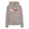 Nix checken, trotzdem meckern! - Frauen Premium Hoodie - Taupe